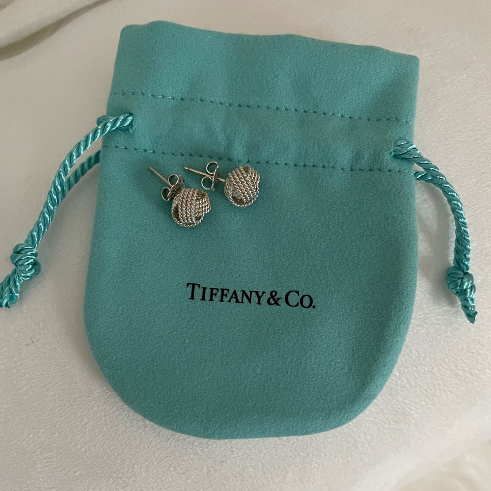TIFFANY & CO. Twist Knot Earrings - NWOT